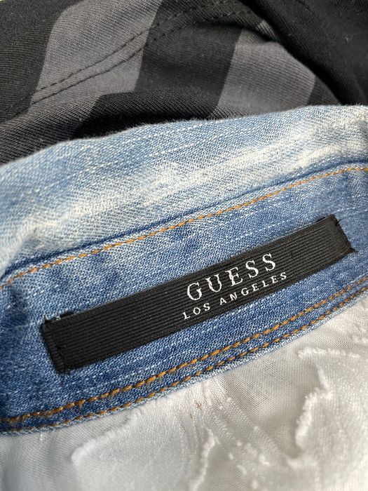 Дамска дантелеа блуза риза GUESS | XS