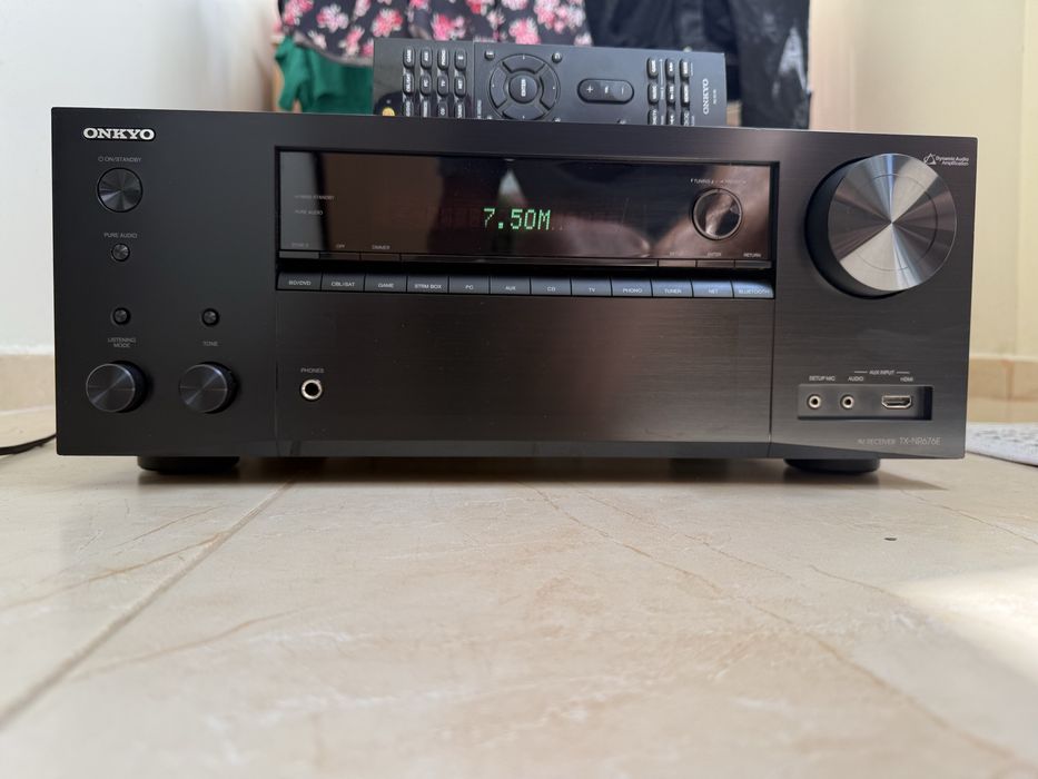 Onkyo TX-NR676 Bluetooth Wi Fi Dolby Atmos