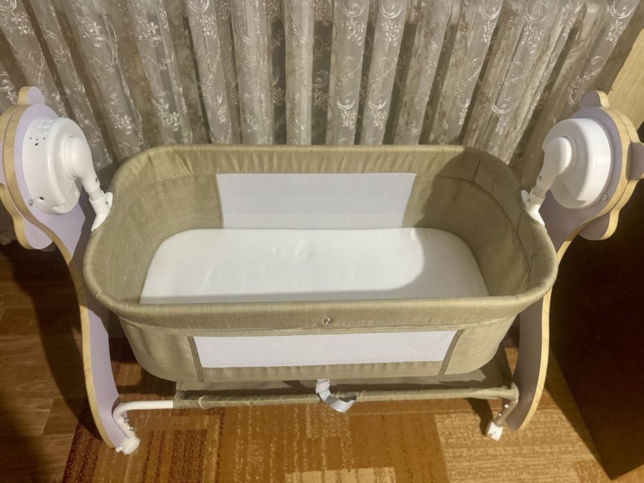 электронный манеж- кровать