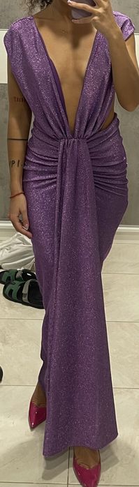 Официална рокля, бална, BAOBAB, шаферска, лилава