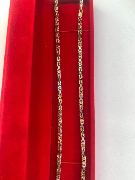 Золотая цепочка с браслетом