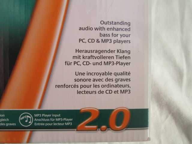 Logitech X-140 2.0 нови жични активни тонколони.