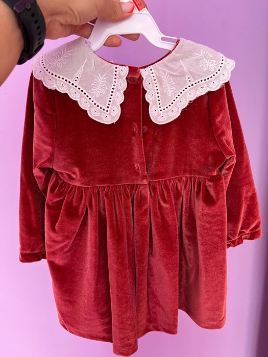 коледна рокля р-р 74/80