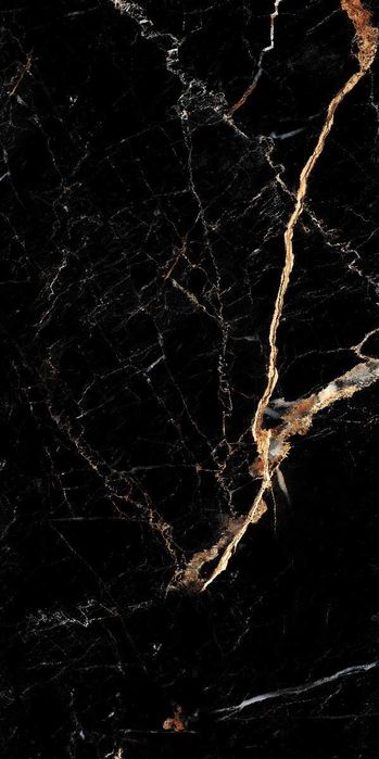 Gresie Golden Black Marble 60x120 Rectificata Lucioasa