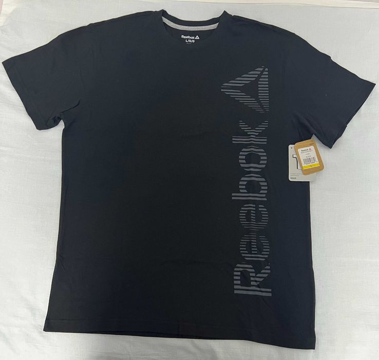 Reebok, мъжка тениска, рамери S, L, черна
