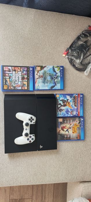 Пс4. Ps4.  4 игры и один геимпад.