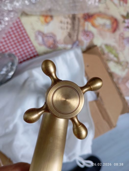 Ретро чешма месинг