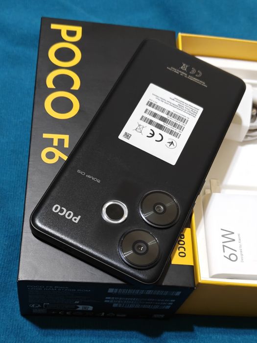 Poco F6 512 gb Ram 16 5G полный комплект
