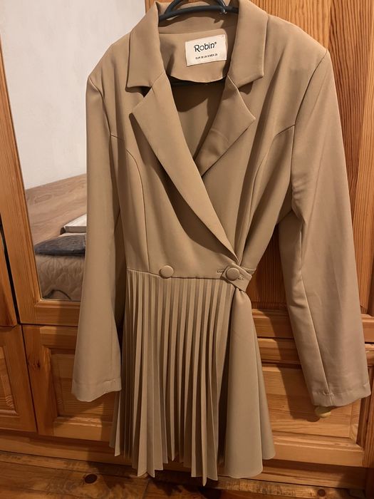 Кафява есенна рокля !