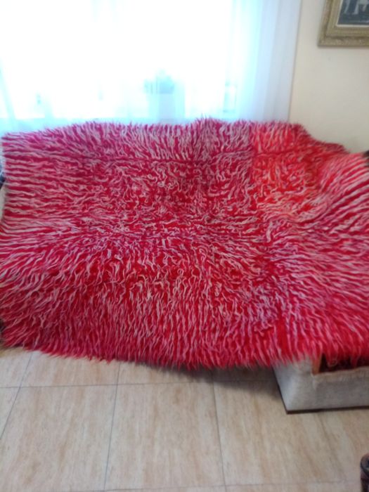 Țol din lână pură de oaie,lucrat manual