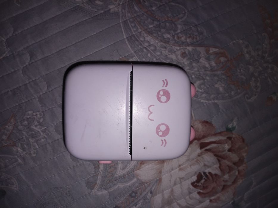 Портативный мини-принтер с котиком