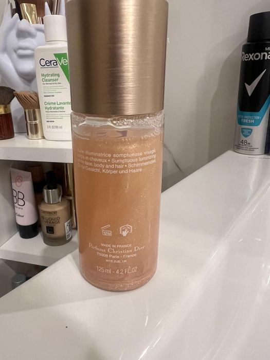 Dior Сухо масло за лице, тяло и коса