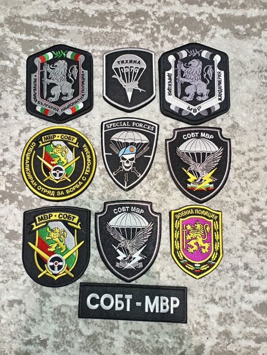 Колекционерски велкро нашивки