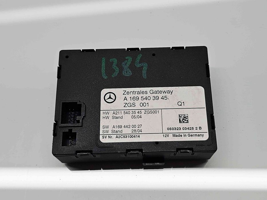 Modul confort Mercedes Clasa A (W169) [Fabr 2004-2012] A1695403945
