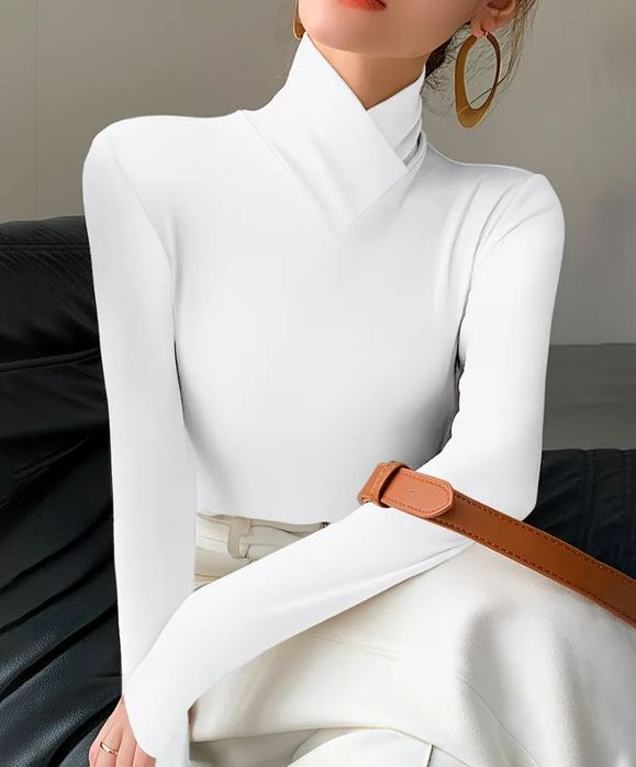 ХЛ луксозна дамска блуза