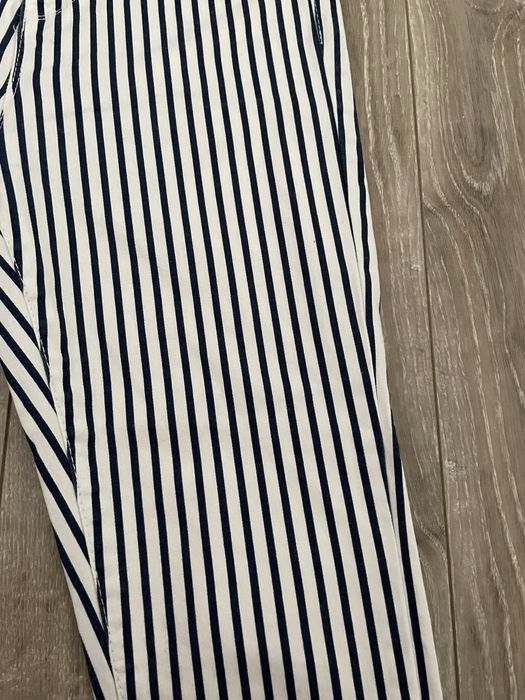 Pantaloni navy cu talie inalta nr.Xs