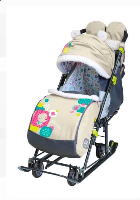 Коляска - санки детская