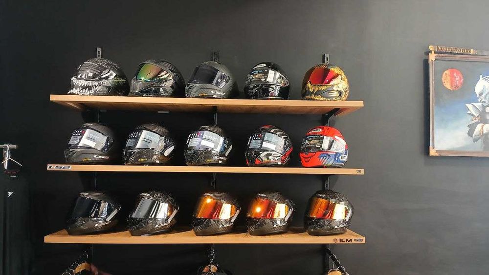 Shlem, Kurtka, Perchatka, Motobot