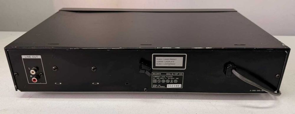 CD Player Sony CDP-309 – High Density Linear Converter – Citeste CD-R – France
