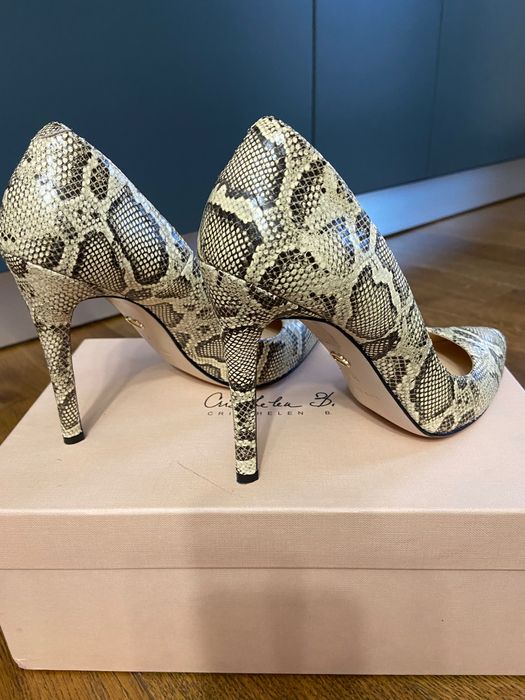 Pantofi  Musette stiletto piele cobra