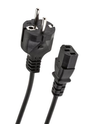 Кабель питания для компьютера, принтера, 1.5 м, power cabel 1,5