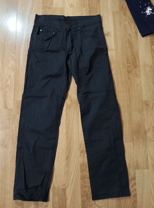 Брюки джинсы черные на мальчика подростка