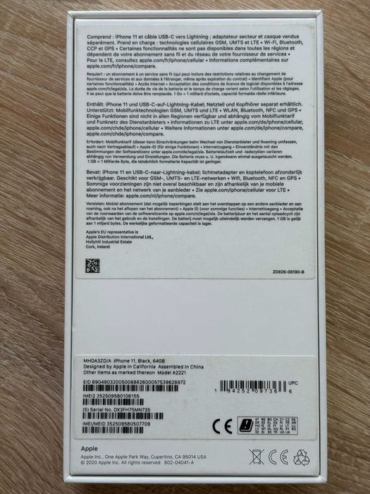 iPhone 11 black 64GB