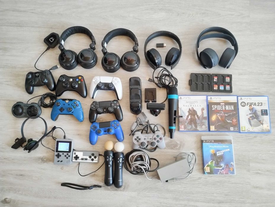 РАЗЧИСТВАНЕ ЛОТ от аксесоари за PlayStation Nintendo Xbox и други