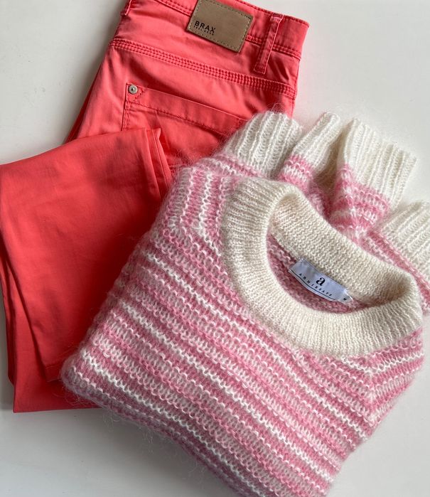 Супер мек хубав пуловер Arnie says made in Italy