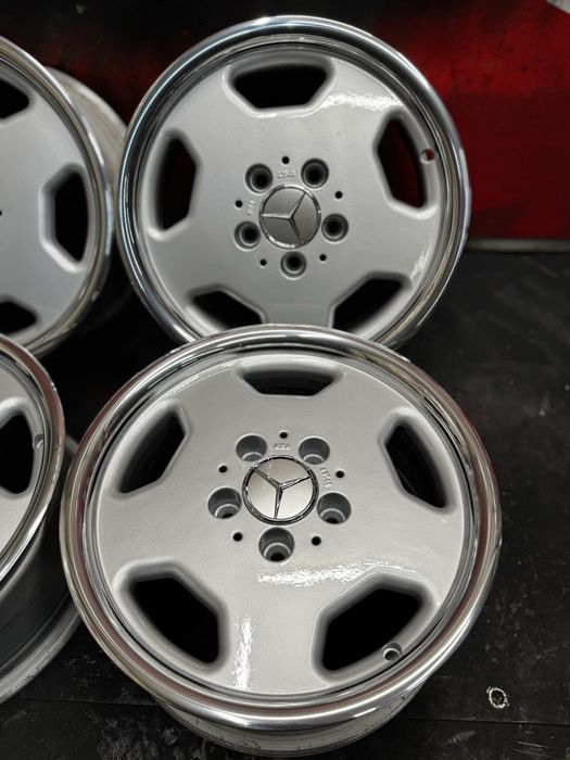 Ретро алуминиеви джанти за Мерцедес, MONOBLOCK, 15 цола, 5х112