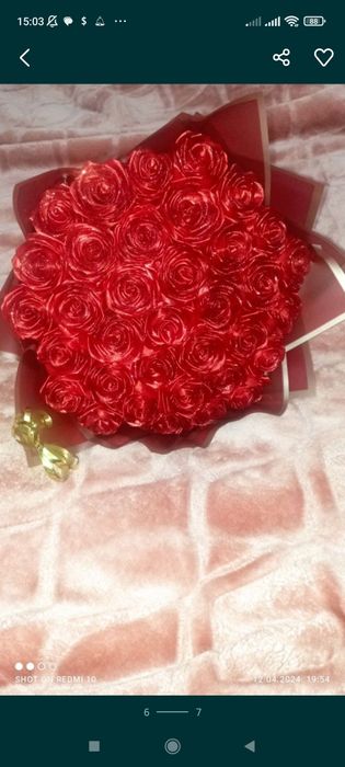 Розы ручная работа! Доставка