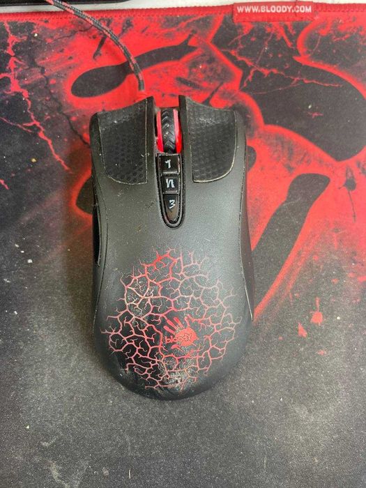 Игровая мышь A4Tech Bloody A9 — оригинал, полный комплект