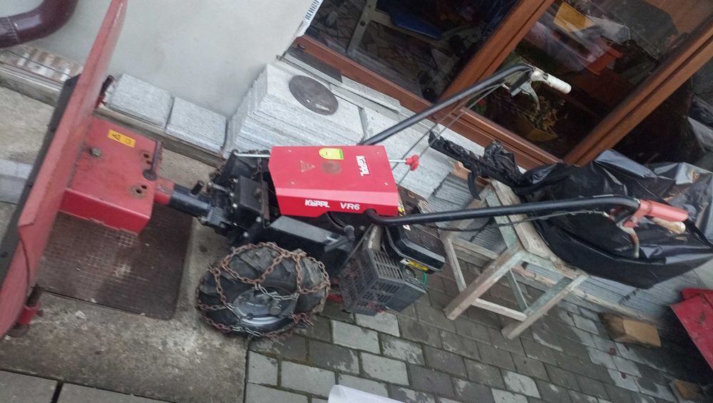 Motocultor, motocositoare cu lama de zapada