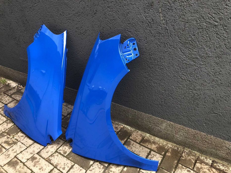 Aripa Fata Dreapta & Stanga VW Polo 6/VI 9N 2005-2009 Vopsita Albastru
