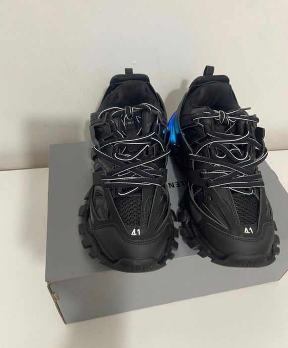 Balenciaga track led black