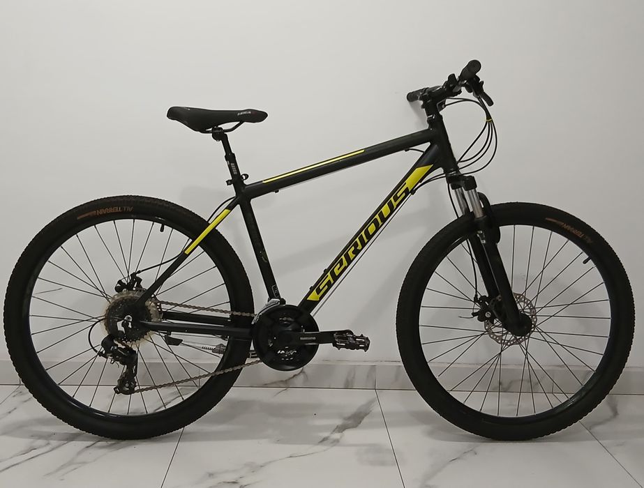 Bicicleta MTB 27.5 - Frane DISC - Shimano 24 Viteze - Suspensie fata - Amortizor sa - ALUMINIU - SERIOUS Rockville Germany