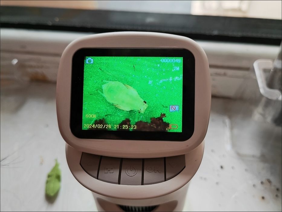 Подарок, день рождения, электронный детский микроскоп – фото и видео