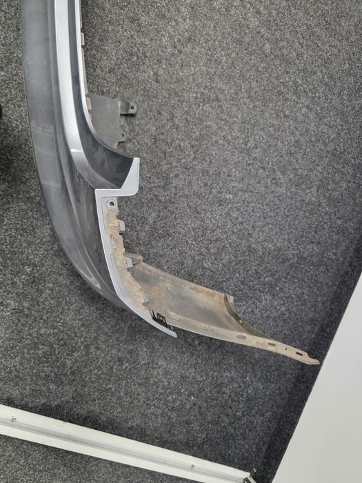 Bara fata Audi A6 C7 4G, bara spate, scut sub bara, grile cromate