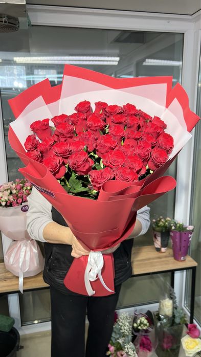 Букет из роза цветы