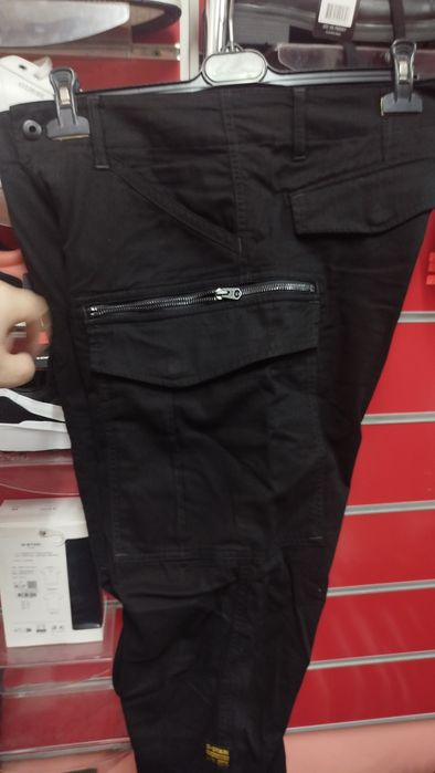 Оригинален панталон G-Star Raw Zip W33 , W34 нов мъжки черен