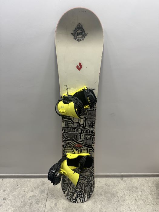Сноуборд Rossignol + автомати 2026 DRAKE FIFTY lime/black