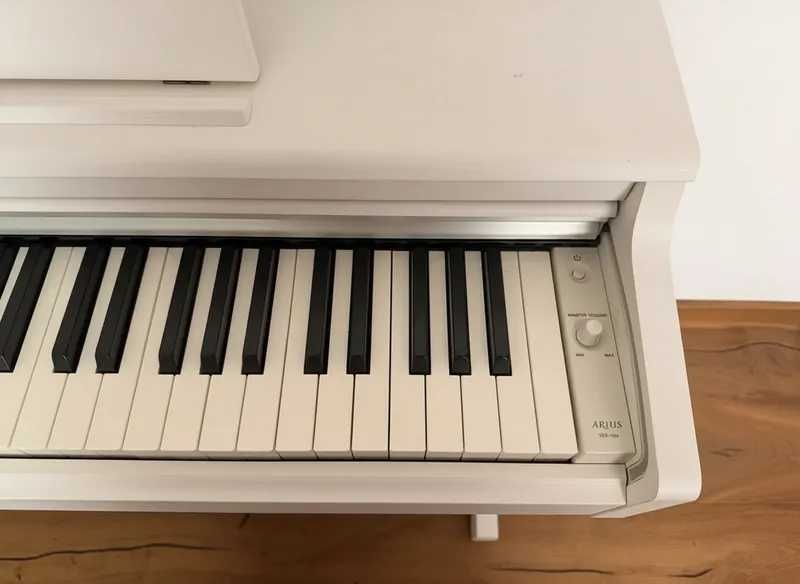 Бяло дигитално пиано YAMAHA Arius YDP-164