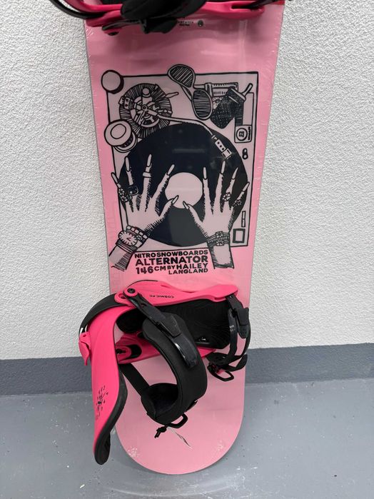 placa noua snowboard nitro alternator x hailey L146cm