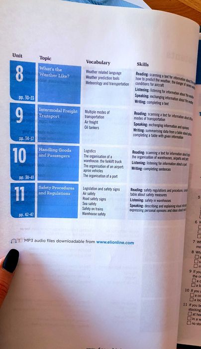 Flash on English for Transport and Logistics ELI