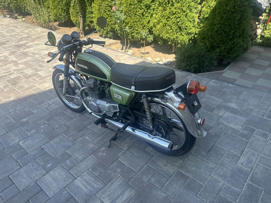 Honda CB 200 Oldtimer 1977 4 timpi retro