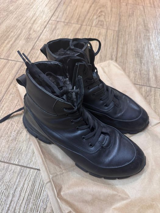 Черные ботинки ETOR