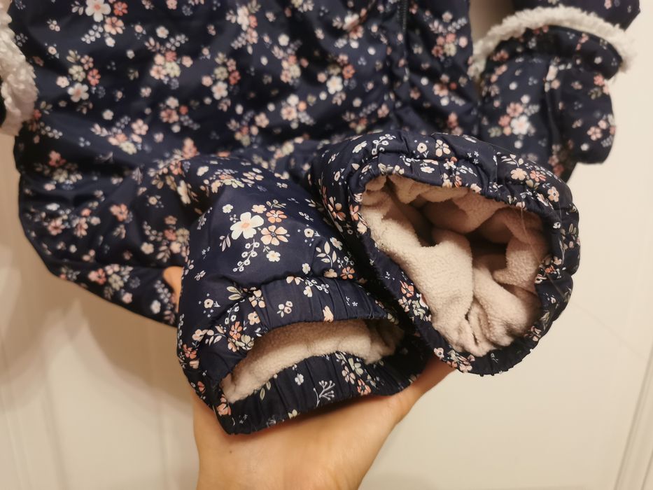 Overall / Salopetă iarnă C&A, fete, 80-86 cm