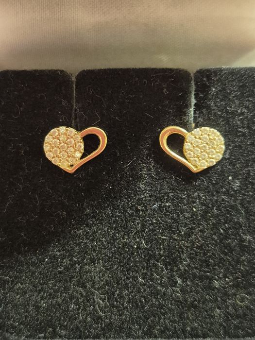 Cercei aur 14k, 1.20gr