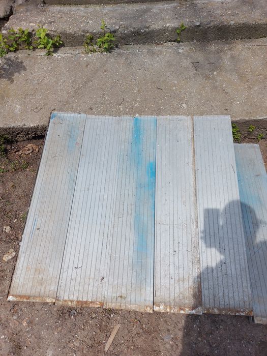 Placi tabla aluminu /dur aluminiu,  trepte aluminiu