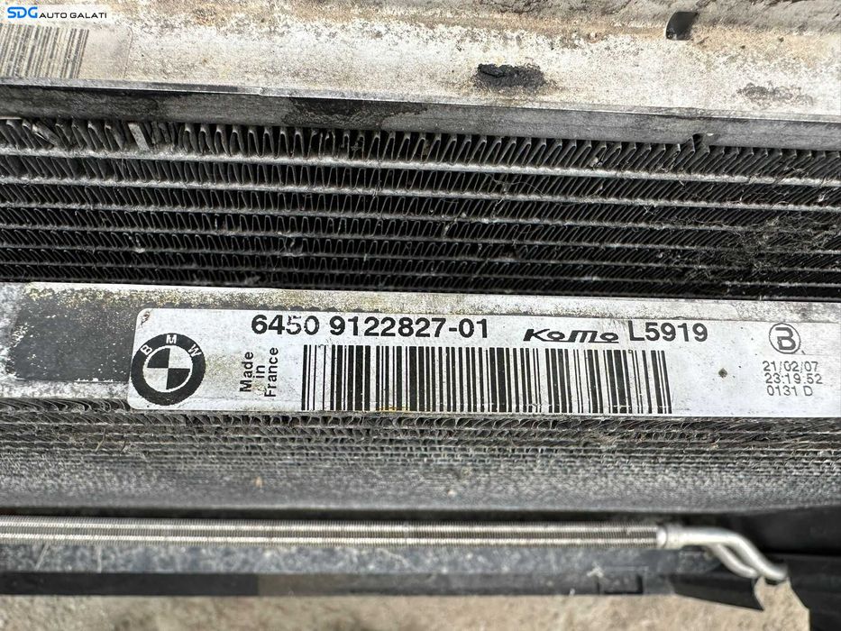 Radiator AC Aer Conditionat Clima BMW Seria 5 E60 E61 2003 - 2010 Cod 9122827 [C7165]